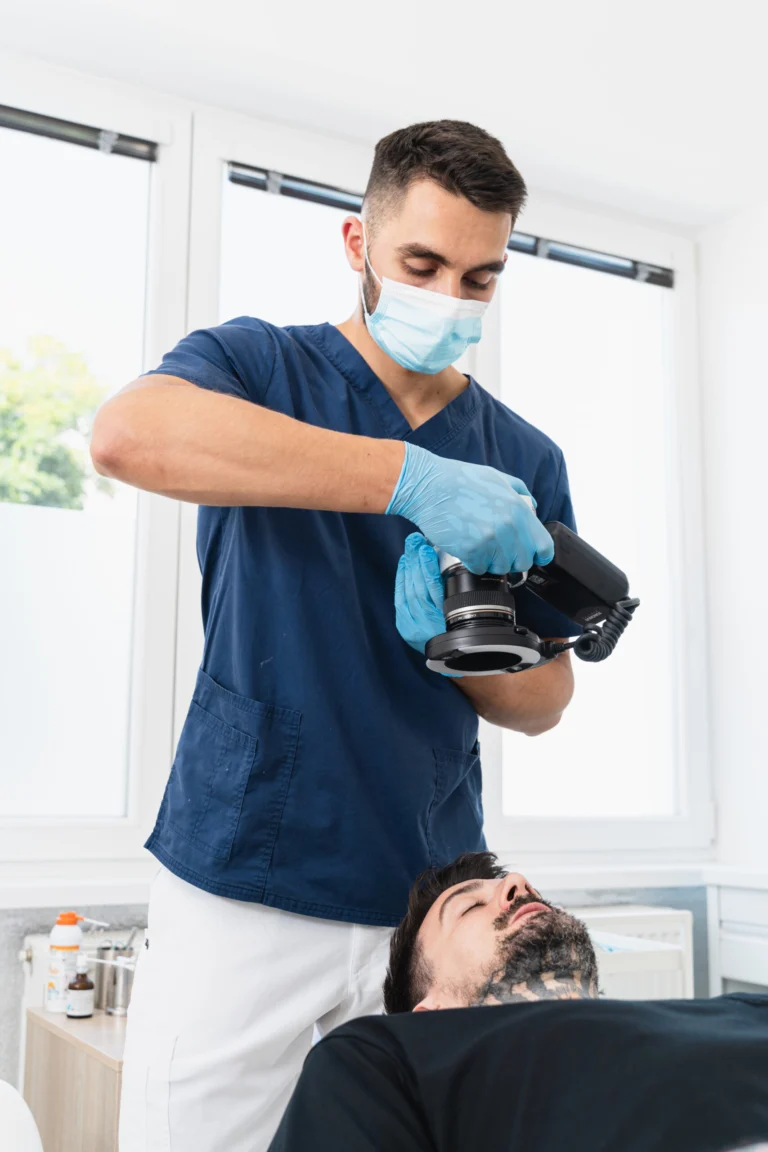 Fotografovanie výsledku zubného ošetrenia vo Welldent Clinic